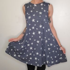 Blue star spangled dress